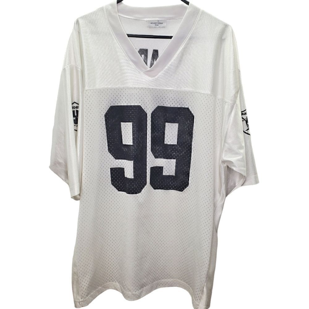 Vintage Retro Oakland Raiders  Team Sapp # 99 Size XL Men's Y2K